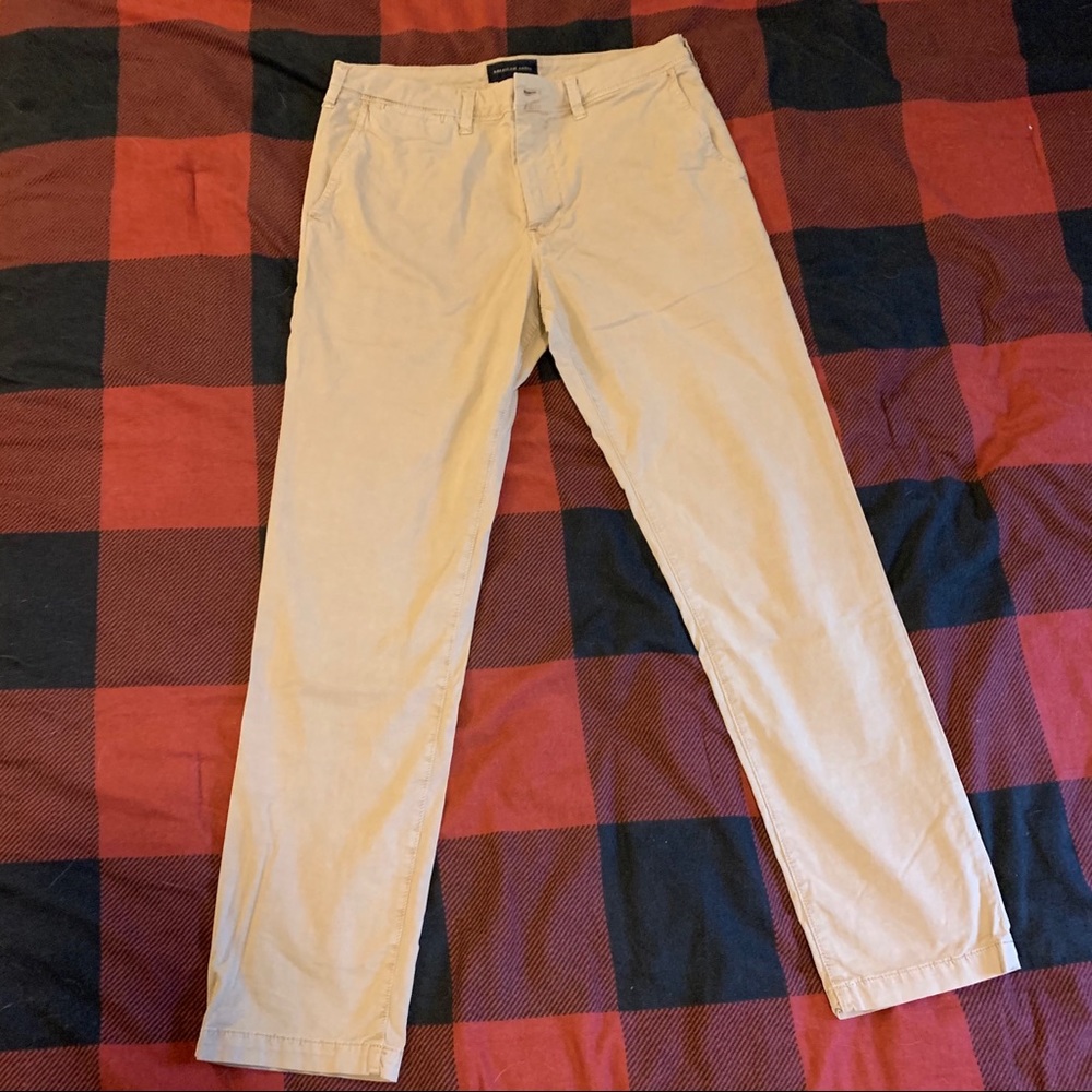 American Eagle Stretch Khakis